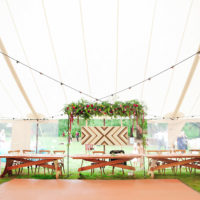 Dance Floor with Head Tables, Photo: Jessica Strickland Photography
