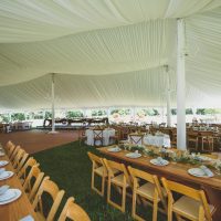Tent Liner Harvest Tables 2, Photo:  Josephiney Photography
